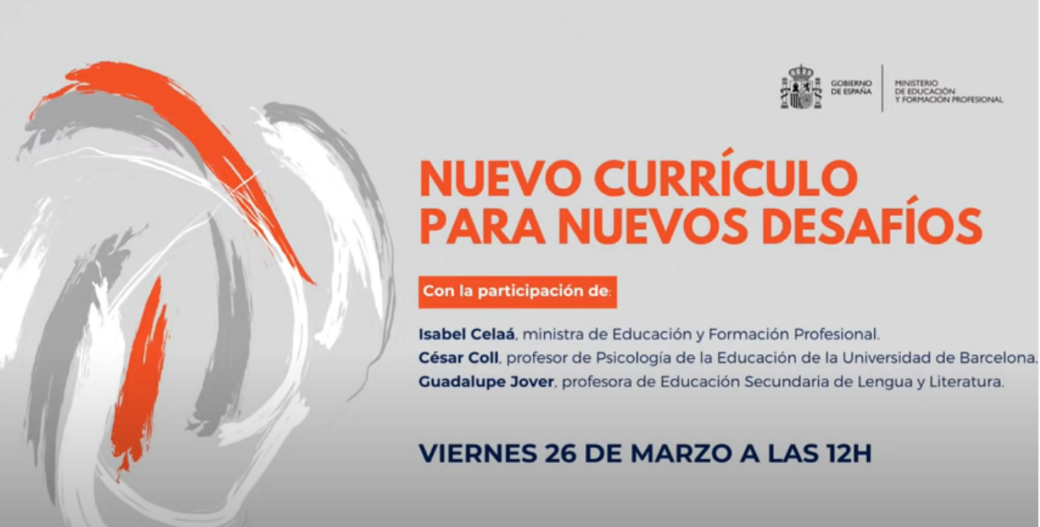 Nuevo currículo para nuevos desafíos. Presentación del nuevo proyecto curricular.