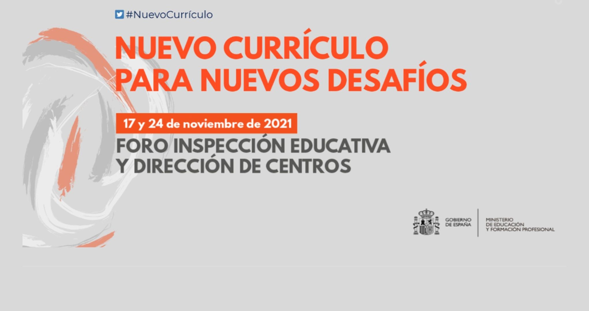 Nuevo currículo para nuevos desafíos. Foro inspección educativa y dirección de centros.