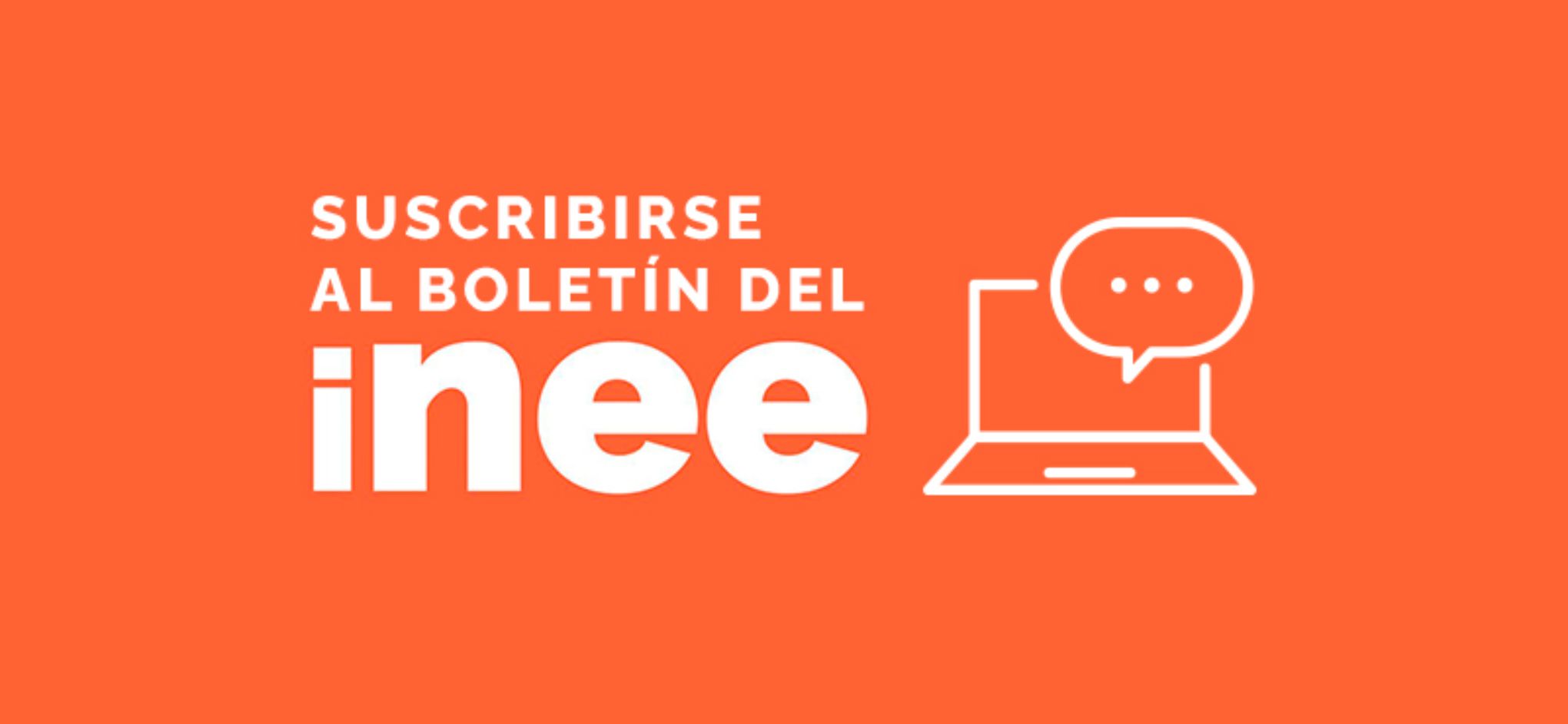 suscribirse al boletín del INEE